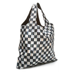 Emerald Check To Go Tote