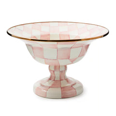 Emerald Check Large Compote