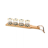 Courtly Check Flight Board