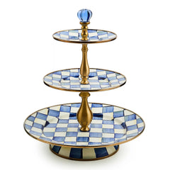 Courtly Check Two Tier Sweet Stand