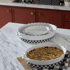 Rosy Check Everyday Small Oval Baker