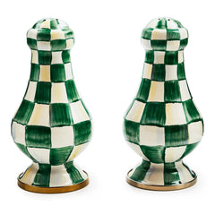 Rosy Check Large Salt & Pepper Shakers