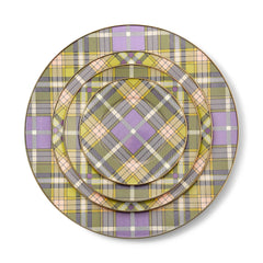 Tartan Black Serving Platter