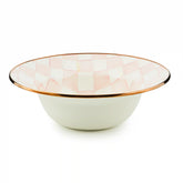 Emerald Check Serving Bowl