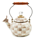 Sterling Check Whistling Tea Kettle