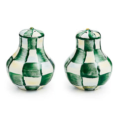 Rosy Check Large Salt & Pepper Shakers