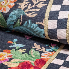 Flower Market 2' x 3' Washable Rug