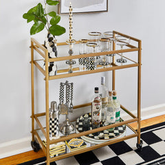 Rosy Check Round Tray