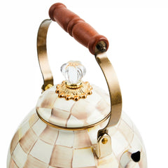 Rosy Check 2 Quart Tea Kettle