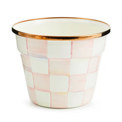 Emerald Check Small Garden Pot