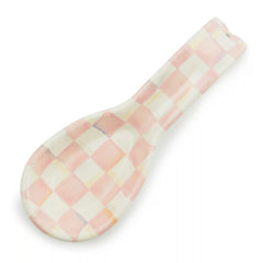 Emerald Check Spoon Rest