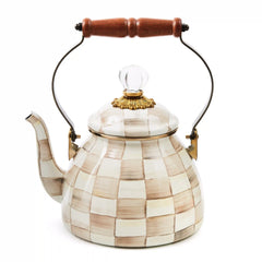 Rosy Check 3 Quart Tea Kettle