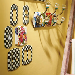 Courtly Check Double Outlet Cover