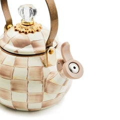 Rosy Check Whistling Tea Kettle