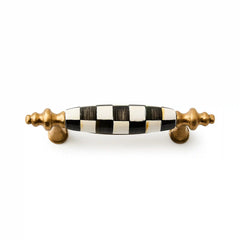 Courtly Check Nickel Drawer Pull