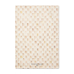 Violet Check Printed Dish Towel