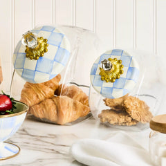 Sweets Jar with Emerald Check Lid