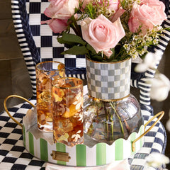 Courtly Stripe Serving Trays, Set of 2