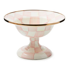 Emerald Check Large Compote