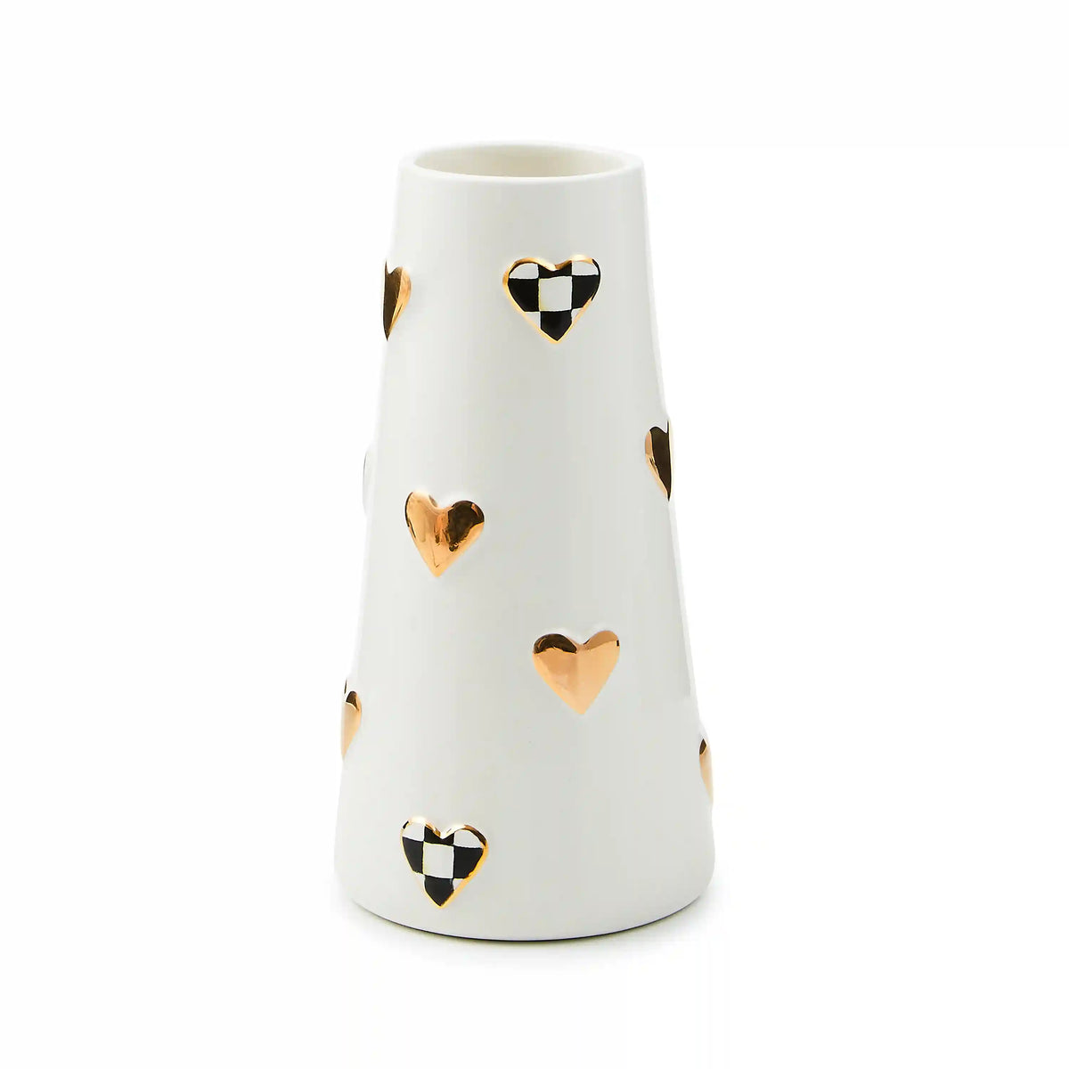 Courtly Check Tall Heart Vase