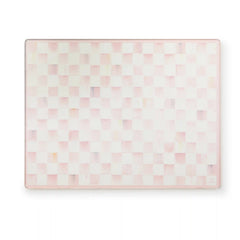 Sterling Check Glass Cutting Boards, Set of 2