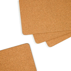 Violet Check Cork Back Placemats, Set of 4
