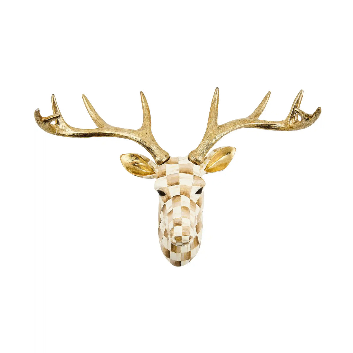 Rosy Check Small Deer Wall Decor