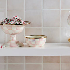 Wild Rose Slate Pinch Bowl