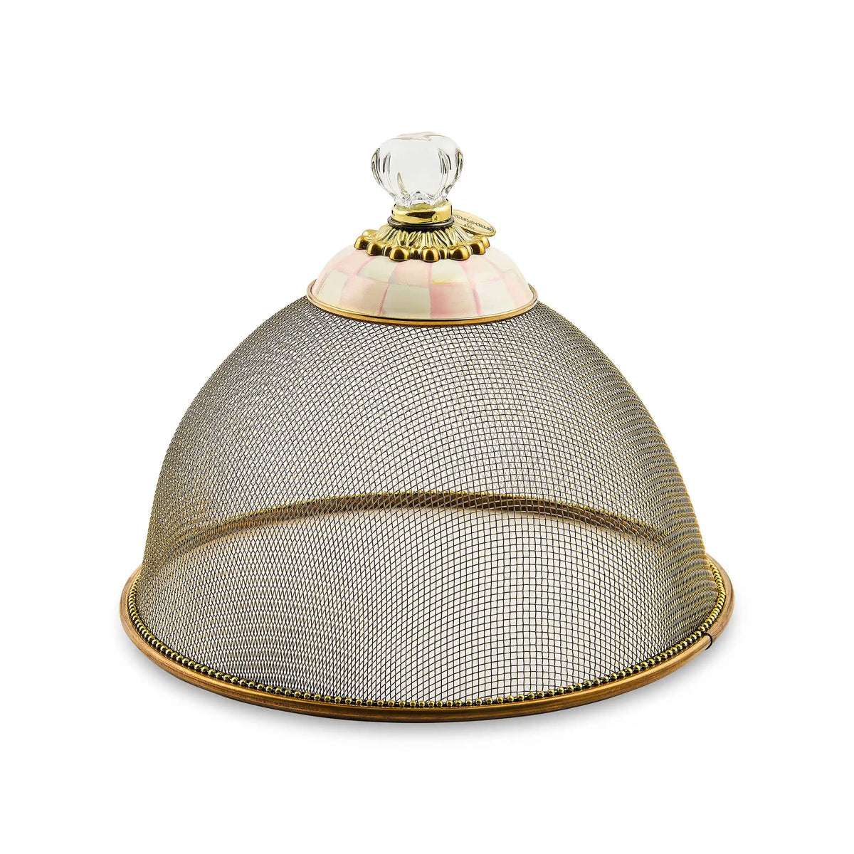 Rosy Check Small Mesh Dome