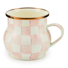 Mocha Check Mug