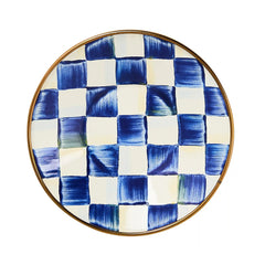 Sterling Check Tea Glass Saucer