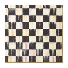 Emerald Check Dinner Paper Napkins