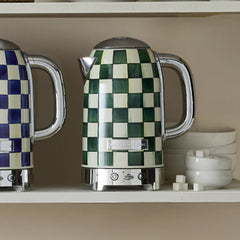 Mocha Check Electric Kettle