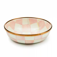 Violet Check Relish Dish