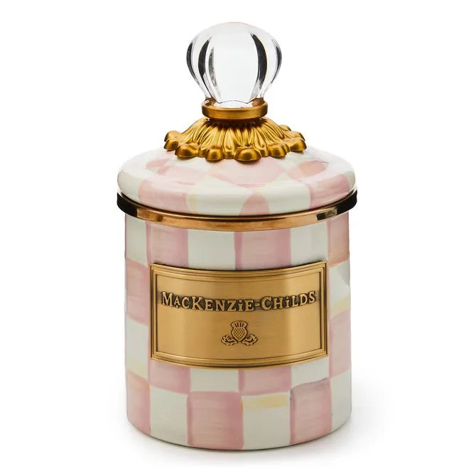 Rosy Check Mini Canister