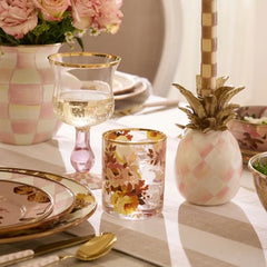 Wild Rose Tumbler Glass, Set of 4