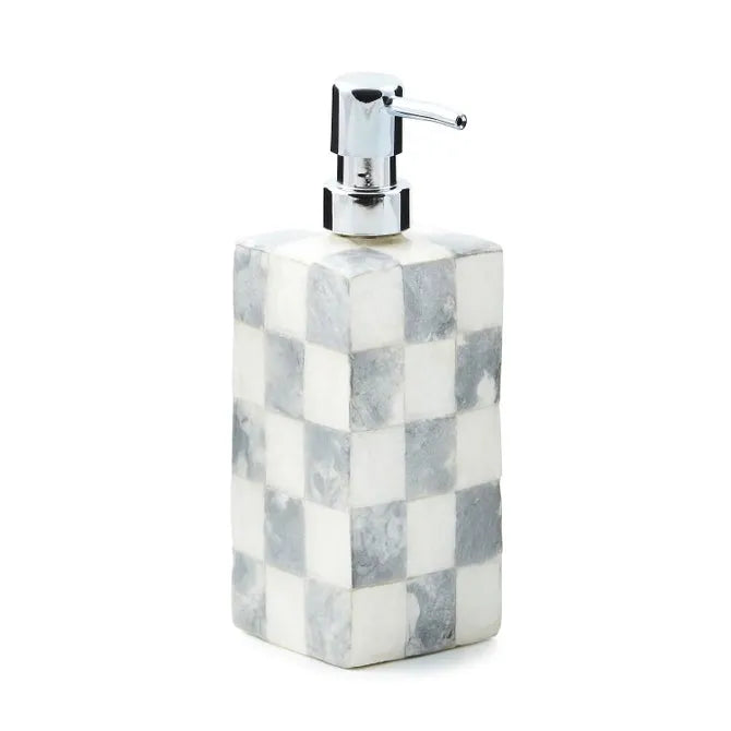 Sterling Check Capiz Soap Pump