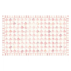 Rosy Check 2'6" x 8' Runner Floor Mat