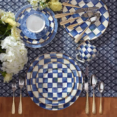 Royal Check Dinner Plate