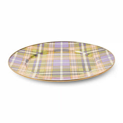 Tartan Latte Serving Platter