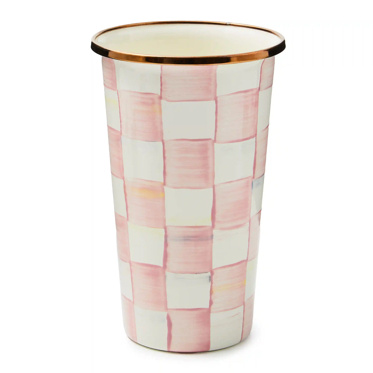 Mocha Check 20 Ounce Tumbler