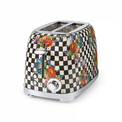 Mocha Check 2-Slice Toaster