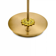 Courtly Check LED Rechargeable Dome Table Lamp