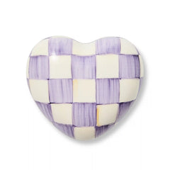 Courtly Check Heart Knob