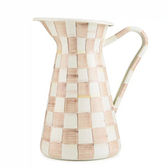 Emerald Check Large Practical Pitcher