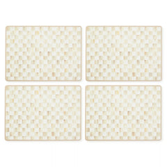 Tartan Violet Cork Back Placemats, Set of 4
