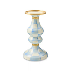 Sky Check Large Pillar Candlestick