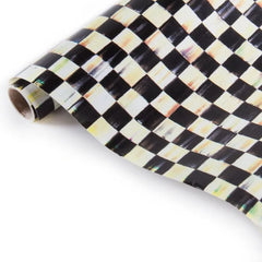 Courtly Check Gift Wrap, Set of 2